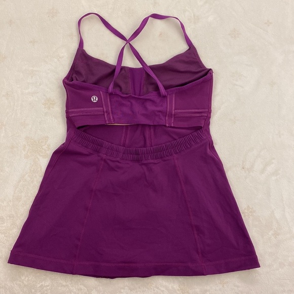🎉 HOST PICK 🎉 Lululemon Purple Tank, Size 6 - Picture 2 of 4